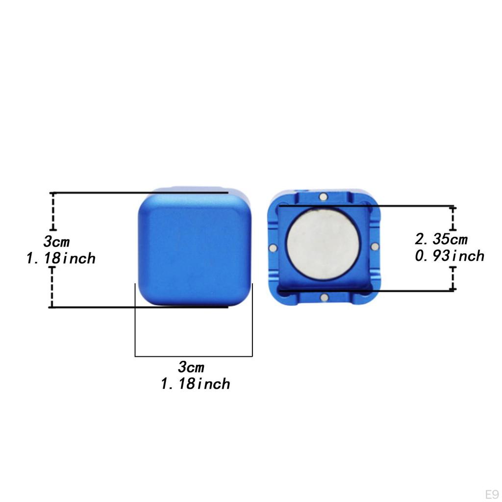 Pool Chalk Holder Billiard Carry Case Container Storage Box