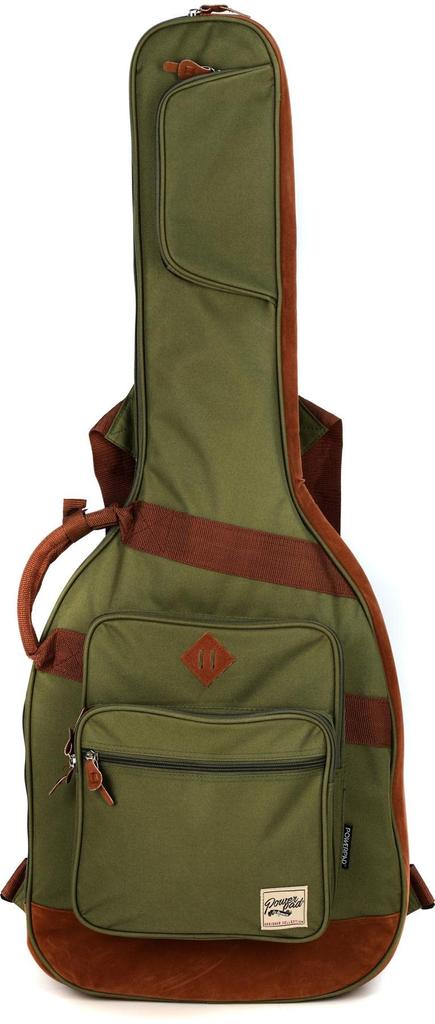 IBANEZ IGB541-MGN Electric Guitar Bag with Protective Cushion (Moss Green) - Designed To Express Individuality and Playfulness