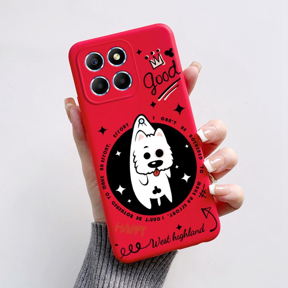For Honor X6 5G Case VNE-LX1 VNE-LX2 VNE-LX3 Phone Cover Popular Astronaut Soft Funda For Honor X8 TFY-LX1 HonorX8 Bumper Coque