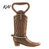 Country Style Wedding Favors Cowboy Boot Bottle Opener, Durable Zinc Alloy Western Theme Openers with Creative Souvenirs Thank You Card, Unique Party