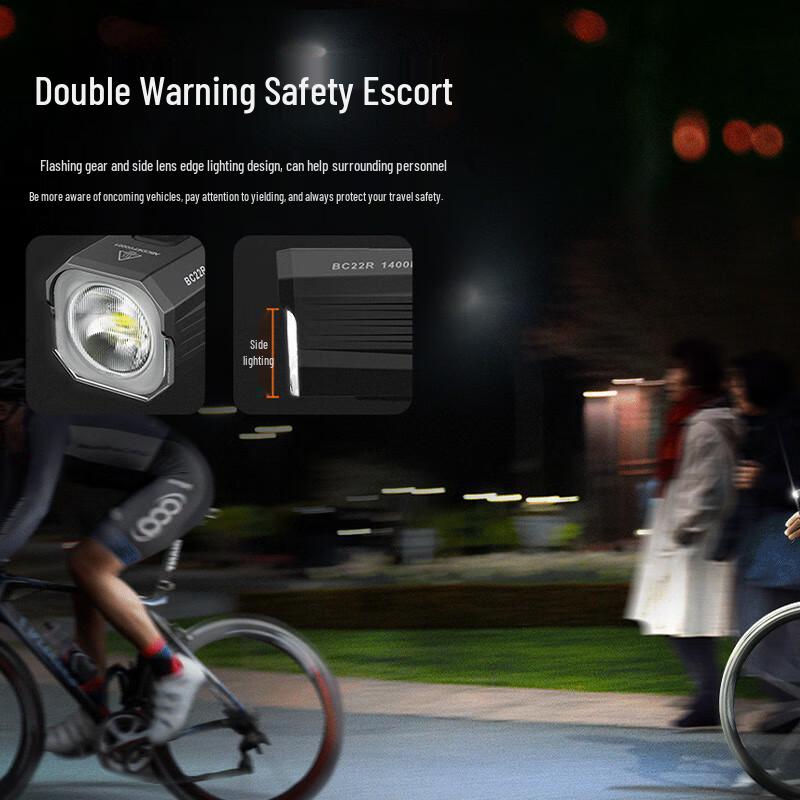 Fenix BC22R Quick-Mount Invertible Bicycle Headlight