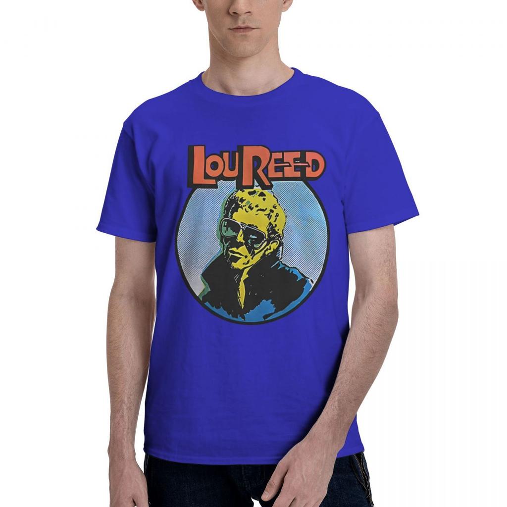 Lou Reed Signature 100 Cotton Casual Breathable Confortable Manga Funny Ugus TShirts Funny Gift