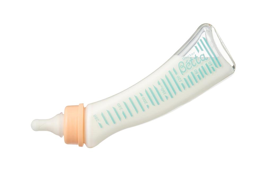 Betta Dr. Betta Baby Bottle Jewel G1-280ml Blue Heat-Resistant Glass