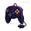 Hyperkin N64® Wired Controller Original Port Fleet Admiral Hyperkin Fleet Admiral N64 Wired Controller Purple