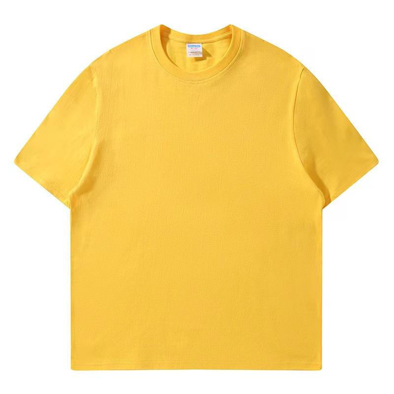 Herren einfarbige Streetwear, 100% atmungsaktives und bequemes Baumwoll-Rundhals-T-Shirt, Sommer modische und lässige Streetwear