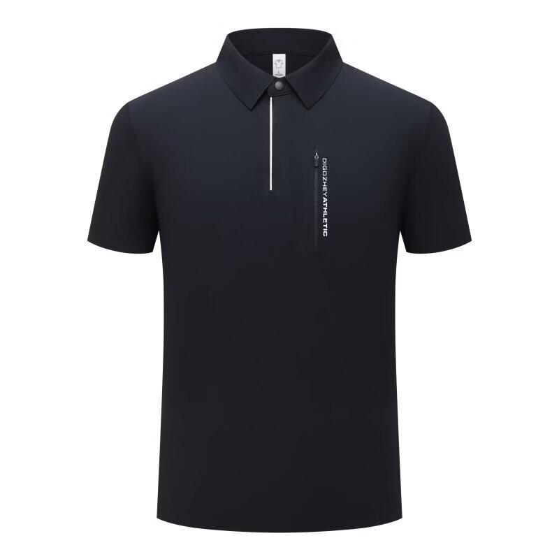 Hengyuanxiang Unisex Quick-Dry Polo Shirt 2XL