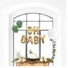 KINOKINO Baby Shower Decorations Confetti Balloon Arch Green Garland