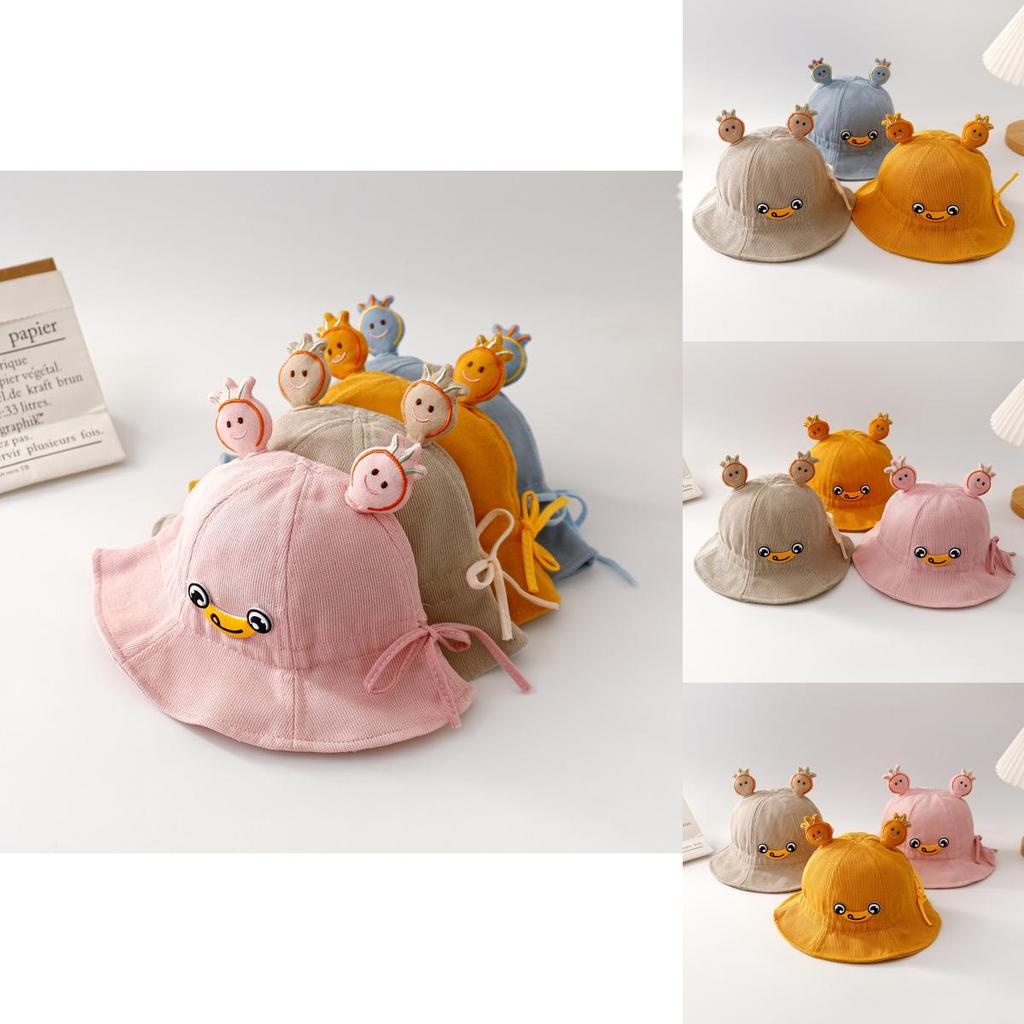 Cute Banana Eyes Sun Hat For Infants Cotton Fisherman Cap For Baby Boys And Girls