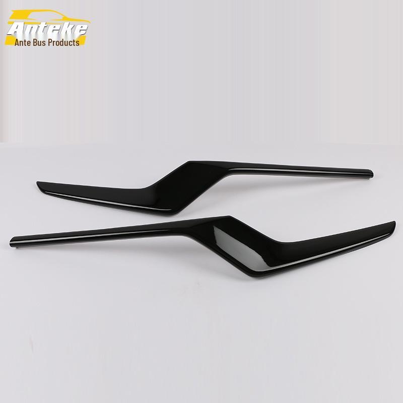 19 XRV Front Bumper Bright Strip & Lip Grille Anti-Scratch Decorative Sticker Accessories