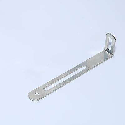 10pcs Heavy-Duty Steel L-Shaped Brackets - Anti-Tip Shelf Support for Home Improvement Industrial Hardware.