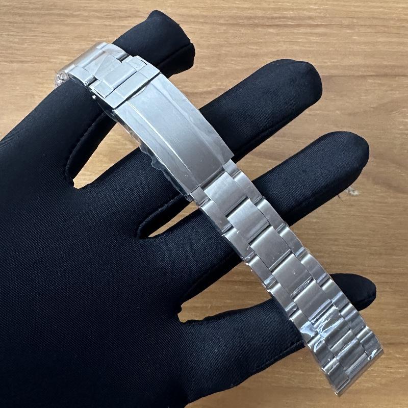 

Rolex Daytona Panda Yule Wenle Плоский Безель Нержавіюча Сталь Браслет Oyster 20/22. 20mm No Logo