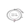 Fashionable Women Colorful Necklace Gold Plated Tennis Necklace Flower Necklace Stainless Steel