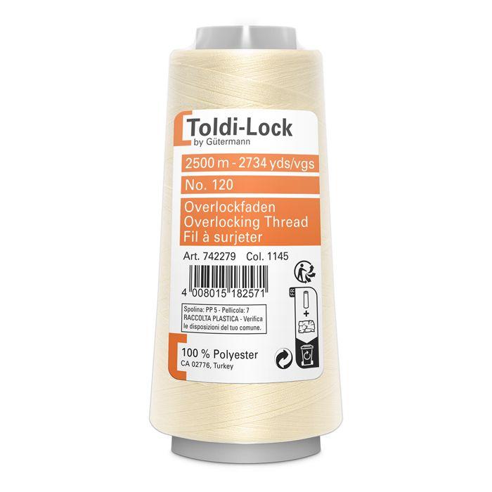 Fil Surjet spécial Overlock 2500m 100% polyester - Att 41 - 1145 - ecru