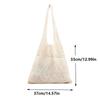 Women Large Capacity Shopper Totes Ladies Beach Travel Bag Vintage Hollow Woven Underarm Shoulder Bag