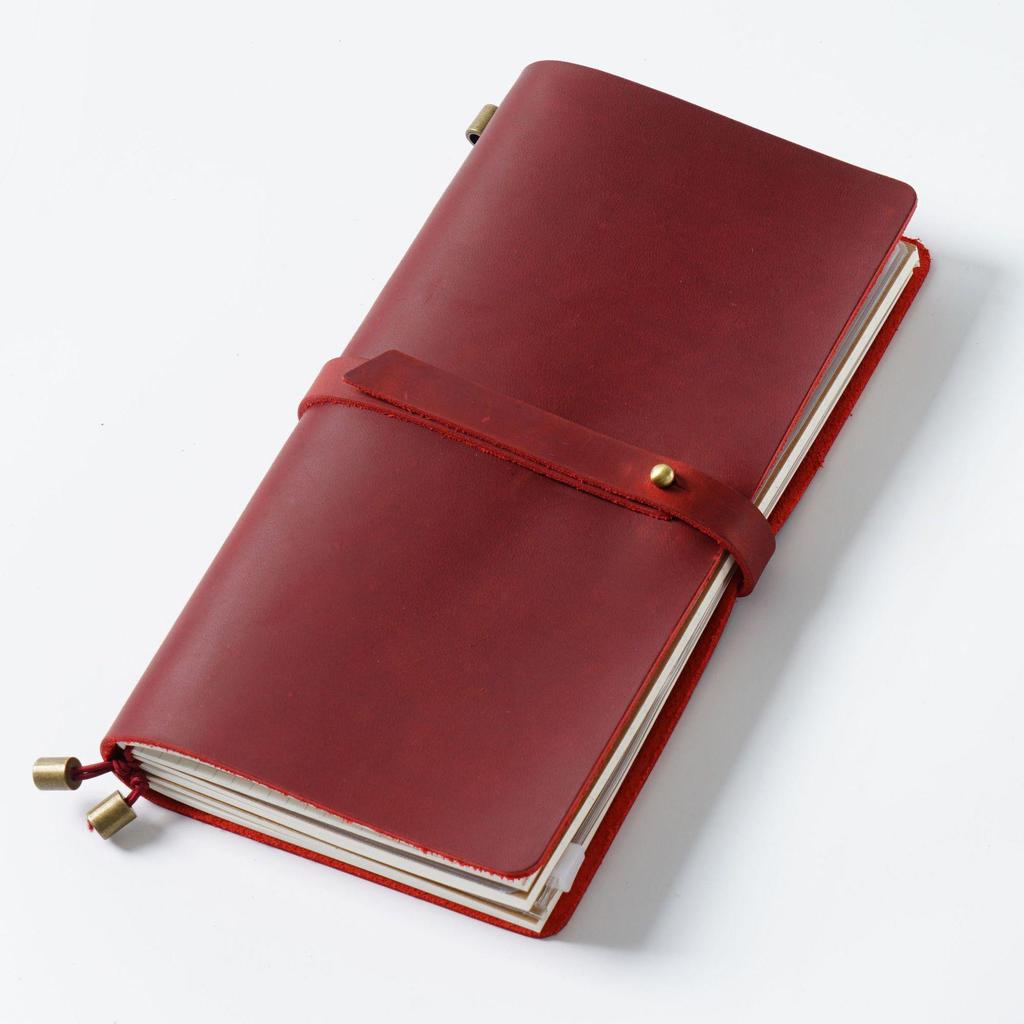 Cross-border Leather Passport Holder & Retro Genuine Leather Notebook