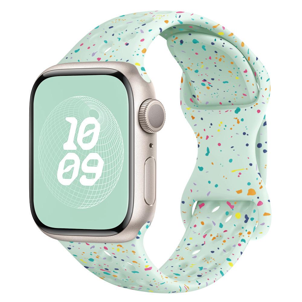 Original Silicone Strap For Apple Watch Band 46mm 44mm 45mm 40mm 41mm 38mm 42mm Correa Breathable iWatch Series11 10 9 8 SE3 7 6 Ultra 2 49mm