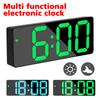 Digital Alarm Clock Voice Control Teperature Snooze Night Mode Desktop Table Clock 12/24H Anti-disturb Funtion LED Clocks Watch