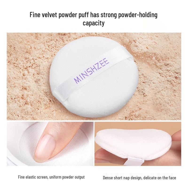 Mingxi Zhi Long-lasting Oil Control Setting Loose Powder - Smudge & Cake Resistant