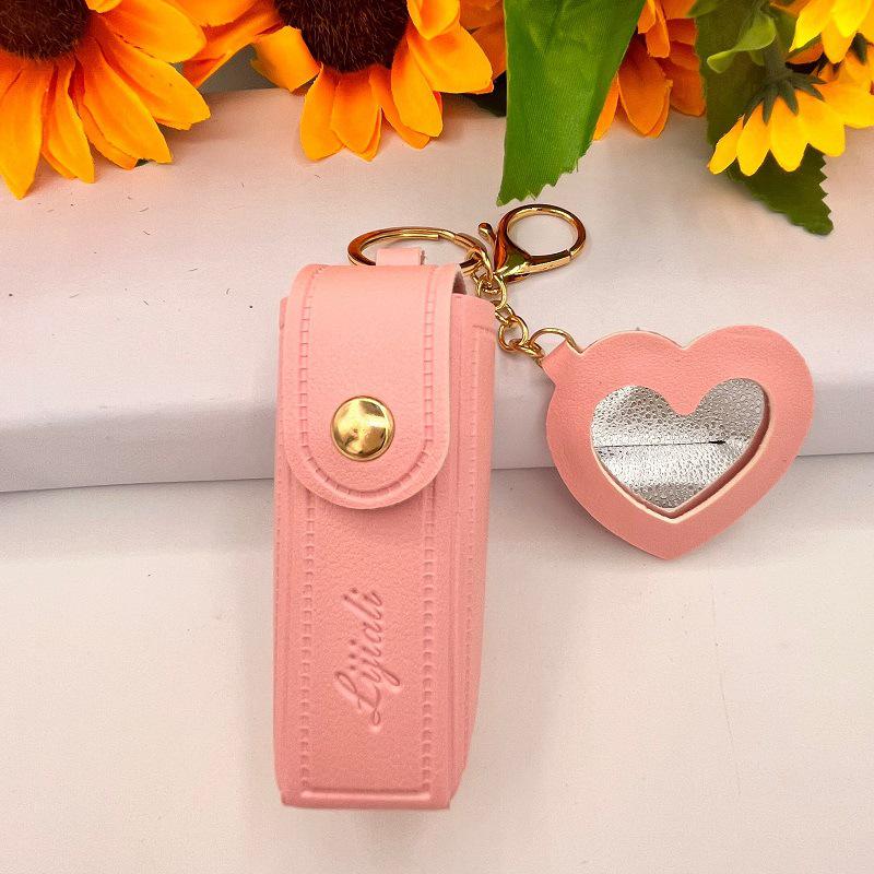 Mini Lippenstift & Lippenbalsam Handgepäcktaschen-Schlüsselanhänger – Stilvolles Geschenk Münzbörse