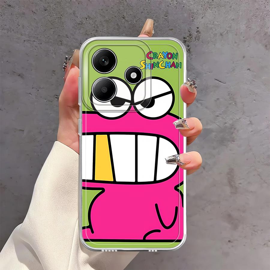 

Case for Xiaomi Redmi Note 14 Pro Plus 13C 14C 10S 11 9 10 Note 13 A4 12 12S 11S Soft Phone Cover Cra-yons Shin-chans Anime Redmi Note 13 4G