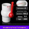 PVC Ball Valve Switch for Water Pipes (Sizes: 20-110mm)