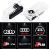 Led Car Door logo Welcome Light For Audi RS3 RS4 RS5 RS6 RS7 RS8 8V 8P 8L A6 C5 C6 C7 A5 A7 A8 Q3 Q5 Q7 TT S3 S6 Quattro