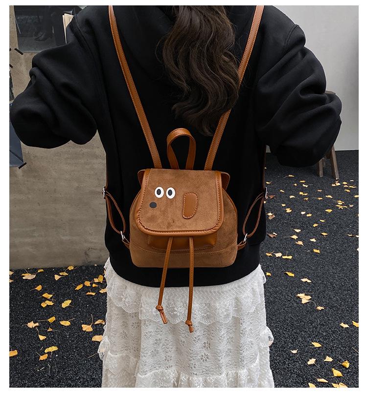 Herbst/Winter Koreanischer Stil Cartoon Eltern-Kind Crossbody Rucksack für Damen