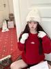 Stylish Parent-Child Red Sweatshirts - Family Matching Outfits for Three or Four, Perfect for Chinese New Year