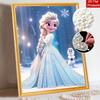 Disney Pearl Painting Elsa DIY Pearl Painting Gem Art Pearl Dot Painting Picture Crafts Adult Beginner Gifts Home Decor