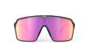 Rudy Project SPINSHIELD Sports Crystal Ash Gloss Sunset Sunglasses, Frame, Multi-Laser Lens, SP725233-0002