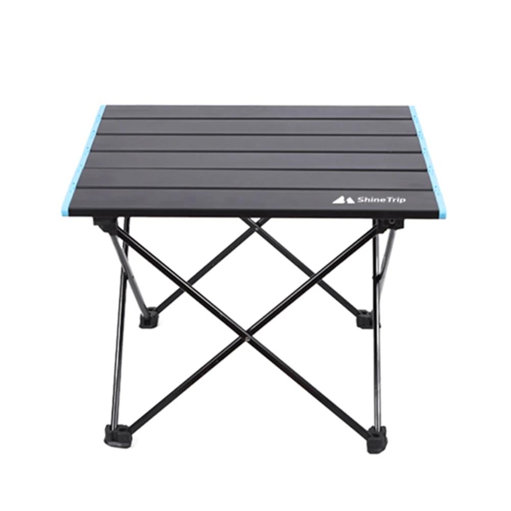 Ultralight Portable Folding Camping Table Foldable Outdoor Dinner Desk High Strength Aluminum Alloy For Garden Party Picnic BBQ