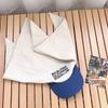 Quick Drying Korean Headscarf Baseball Hat Cotton Sunshade Letter Baseball Cap  Sunshade