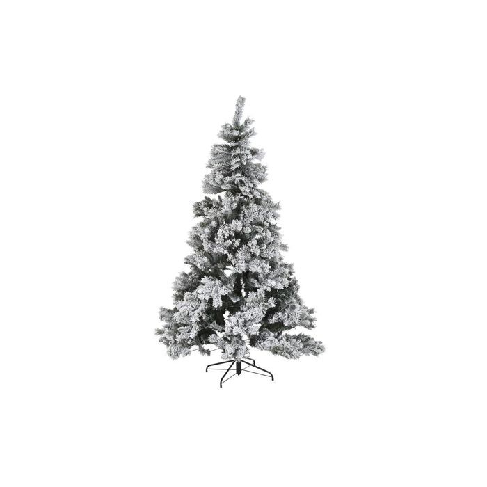 Sapin De Noël - DKD HOME DECOR - Enneigé - 210 Cm - Polyéthylène - Métal - Multicolore