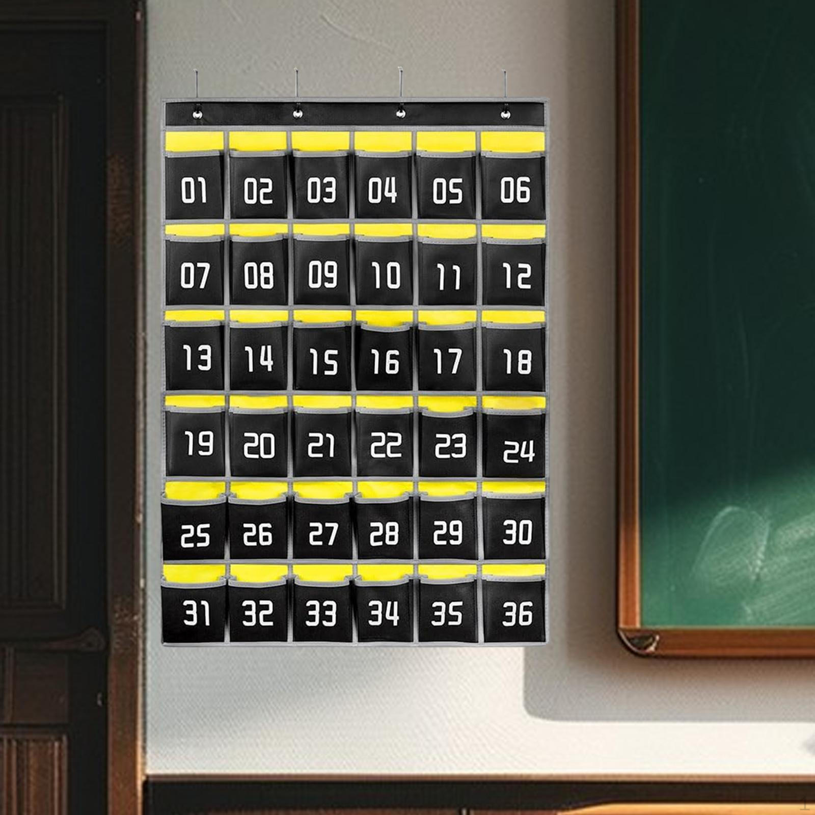 

Карманный органайзер для мобильного телефона для использования в классе с возможностью хранения диаграмм 36 Pockets