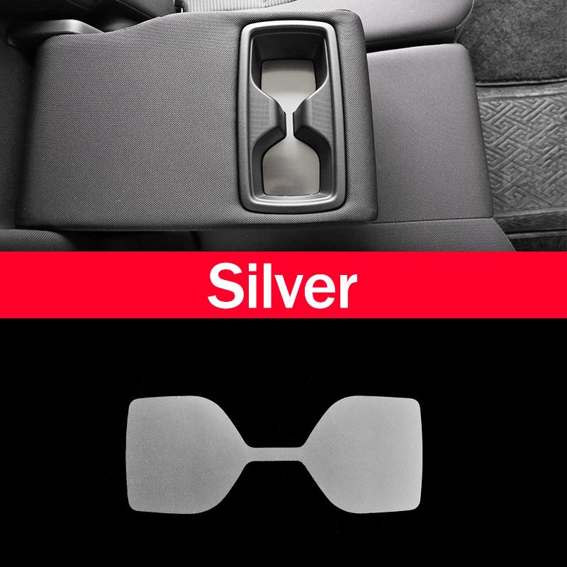 Pentru Toyota Highlander XU70 Kluger 2020 2024 2024 2024 Inox Auto Rândul Din Spate Suport Pahar Apă Covoraș Pad Decorație Accesorii