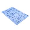 Pet Cooling Pad Reusable Water Filled Summer Heat Dissipation Mat for Dogs Cats 60x90cm Sky Blue Snowflake Pattern