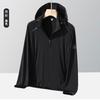 Summer new cool breathable sunscreen clothing women's UV protection outdoor hooded sunscreen clothing men's skin clothing jacket