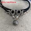 Snake Pendant Necklace Alloy Gothic Style Jewelry For Women And Men
