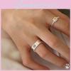 Stylish Geometric Copper Ring For Women With Unique Design For Fashionable Accessory
