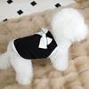 Thin Edition Pet Bow Vest Sun Protection Pet Short Sleeved Shirt Cat Camisole Vest  for Small Pets