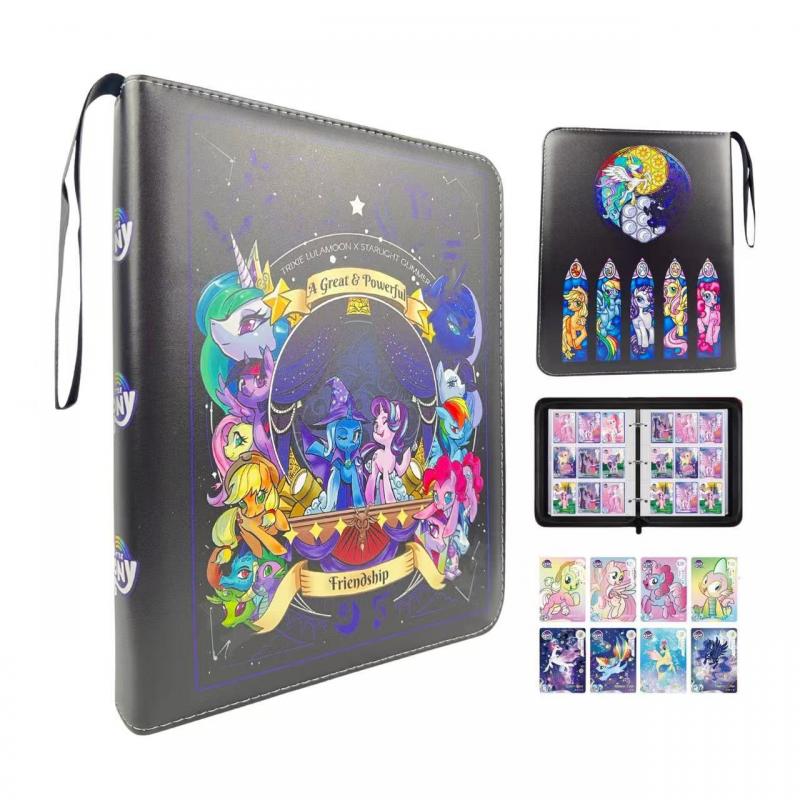 My Little Pony Starry Sky Card Album Loose-leaf Card Album Card Collector's Album Zipper-style