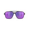 CROZE Black Laser Lens 57mm [RUDYPROJECT] Sunglasses, Matte/Multi Violet, Width