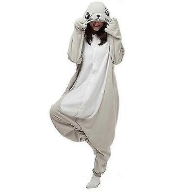 Gråsæl Dyre Tegneserie Heldragt Pyjamas til Mænd og Kvinder Hjemmetøj
