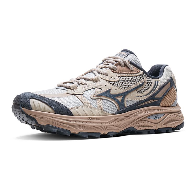 Mizuno Racer Adv Fashion Comfortable Outdoor Hiking Low Top Running Shoes Unisex sneaker Sand D1GH241203