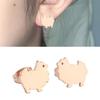 Korean Style Sheep Studs Earrings Animal Earwear Lightweight and Comfortable Ear Accessories for Fashion Enthusiasts