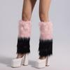 Faux Furs Leg Warmer Winter Warm Furs Boot Cuffs Cover,Party Costumes Shoe Cover