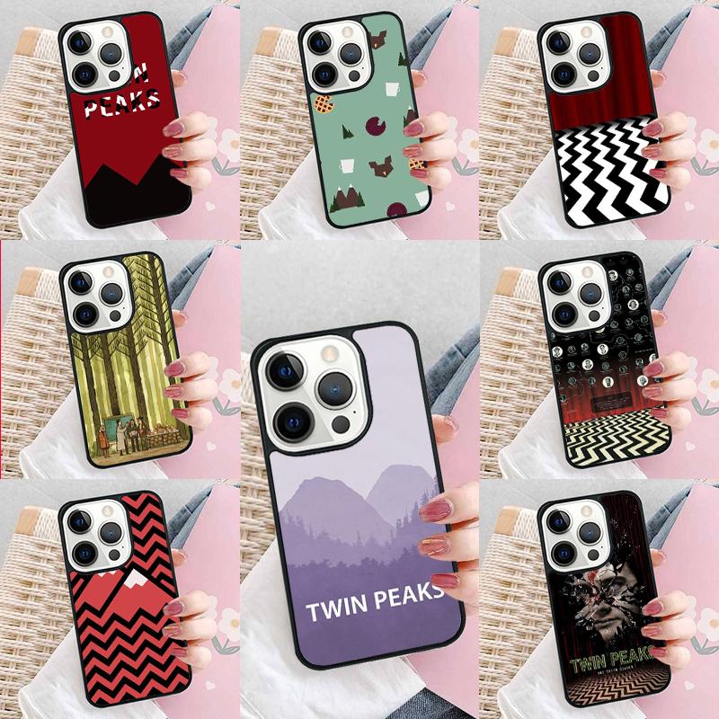 Welcome To Twin Peaks Soft Phone Case For iPhone 17 Air 15 16e 14 13 Pro Max Coque 12 11 Pro Max PLUS Cover