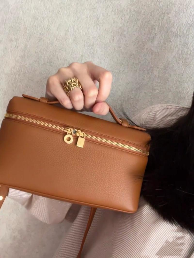 

Сумка-ланч-бокс из натуральной кожи Gigi Style - сумка через плечо из коровьей кожи цвета личи для женщин