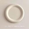 Ins Style Chubby Bear White Ceramic Dinner Plates