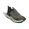 Adidas Terrex Free Hiker 2.0 Low GORE-TEX Olive Strata Silver Green Pánské tenisky Core-Black IE5104